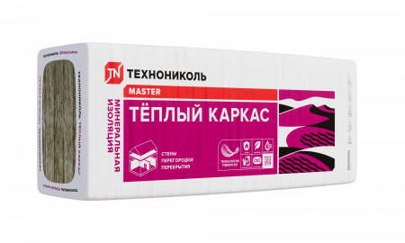 Утеплитель Технониколь Тёплый каркас 37RN 1200х610х50