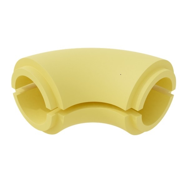 Отвод 90 градусов ППУ 89x40 мм без покрытия