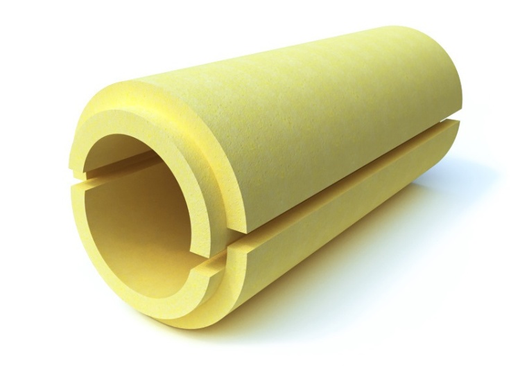 Скорлупа  для теплоизоляции труб ППУ С 1000х426х50 мм