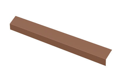 Карнизная планка (капельник) BRAAS, 2м, коричневый