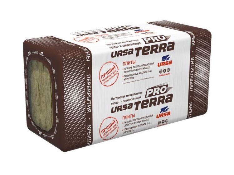 Утеплитель Ursa Terra Pro 34 PN 1200х610х150 мм, 12 шт. в уп