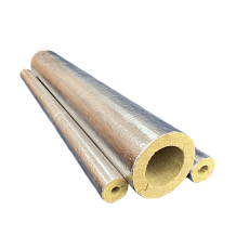 Цилиндры минераловатные тепло и звукоизоляционные огнезащитные EURO-ШЕЛЛ Ц 100/Ф, 1000x114x50