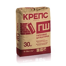 Крепс ГШ 30 кг штукатурка гипсовая (42шт)
