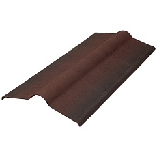 Конек Черепица Ондулин коричневый / Ridge Onduline Tile Brown