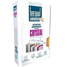Bergauf Crystal Штукатурка декоративная камешковая, зерно 1-1.5мм 25кг/56под